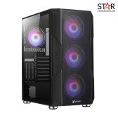 Thùng máy Case Jetek Squid Game -Z4 Tặng kèm 3 Fan RGB