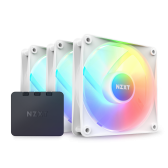 Fan Case NZXT F120 RGB Core Triple Pack - Trắng | RGB, Kit 3 fan, kèm HUB