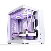Thùng máy Case Jonsbo TK-1 2.0 - Trắng bạc | Micro ATX
