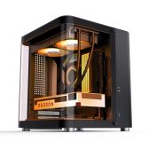 Thùng máy Case Jonsbo TK-1 2.0 - Đen | Micro ATX