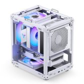 Thùng máy Case Jonsbo C6 Mini-ITX - White | Có tay cầm