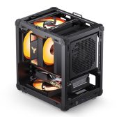 Thùng máy Case Jonsbo C6 Mini-ITX - Black | Có tay cầm