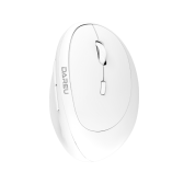 Chuột công thái học Dare-U LM158D - Trắng | Dual Mode: Wired + 2.4G