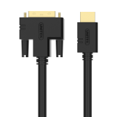 Cáp HDMI sang DVI (24+1) Unitek Y-C 217A/E 2K | 1.5 mét