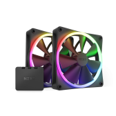 Fancase NZXT F140 RGB Twin Pack | Bộ 2 Fan RGB, Kèm HUB, Black/White