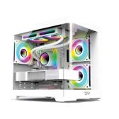 Thùng máy Case VSP X7 - White (Kính cong)