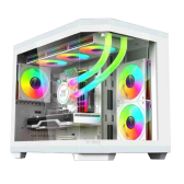 Thùng máy Case Acer V951 M-ATX - White | Kèm sẵn 3 fan ARGB