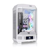 Thùng máy Case Thermaltake The Tower 300 Snow Micro Tower Chassis | Trắng, sẵn 2 fan ARGB 14cm (CA-1Y4-00S6WN-00)