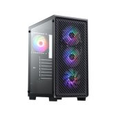 Thùng máy Case VSP KA-29 Black + 4 Fan Led