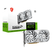 Card màn hình VGA MSI GeForce RTX 4070 Ventus 2X White 12GB OC