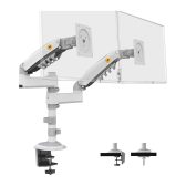 Giá treo màn hình đôi North Bayou H180 - White | 17 - 27 inch