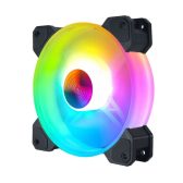 Fan Case CoolMoon Y1 RGB Black | Kit 5 fan, kèm HUB và Remote