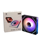 Fan Case Leopard Prism 4Max ARGB - Black (Sync Main)