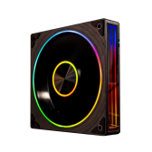 Bộ 3 fan case Leopard TransWarp ARGB - Black | Gió thuận