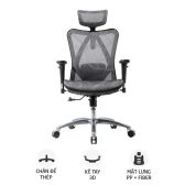 Ghế công thái học Ergonomic Sihoo M57 | Đen Xám