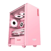 Thùng máy Case VSP V4 - Hồng | Không kèm fan