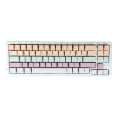 Bàn phím cơ Xinmeng M71 RGB White Pink | Wireless, case nhôm, triple mode, hot swap, RGB, Wumei sub axis Switch (QW03)