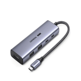 Hub chuyển đổi Type C Ugreen (90376) | 5 in 1