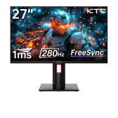 Màn hình Gaming KTC H27E22P | 27 inch, Full HD, VA, 280Hz, 1ms, chân CTH