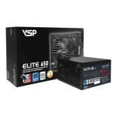 Nguồn VSP V650P-V3 650W A.PFC (Cáp Đôi CPU riêng biệt)