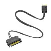 Cáp chuyển đổi cổng SATA qua cổng LED ARGB 5v 3 pin