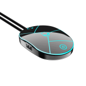 Nút nguồn Fami Alienware dán - Đen (Hình Bầu Dục)