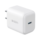 Củ sạc nhanh Bison BCH540 White 20W USB-C PD chuẩn US