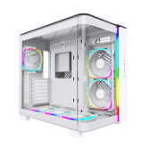 Thùng máy Case Montech King 95 Pro - Trắng | Sẵn 6 fan ARGB