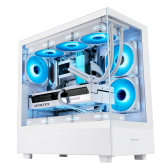 Thùng máy Case Segotep Endura Pro+ Trắng | Full-ATX, không fan