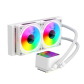 Tản nhiệt nước Coolmoon Glacier 240 ARGB - Trắng