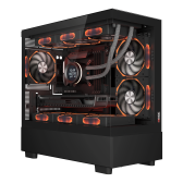 Thùng máy Case Magic MIX Tower Pro | Đen, AIO 360, không kèm fan