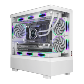 Thùng máy Case Magic MIX Tower Pro | Trắng, AIO 360, không kèm fan