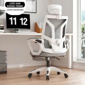 Ghế công thái học Ergonomic TIA06 | Màu xám
