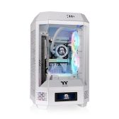Thùng máy Case Thermaltake Tower 250 Mini-ITX Snow White | Không kèm fan (CA-1Z9-00S6WN-00)