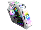 Thùng máy Case Magic Roger RGB M-ATX | White, không kèm fan