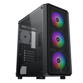 Thùng máy Case Xigmatek DUO X 3F ATX - Black