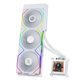 Tản nhiệt nước LianLi HydroShift LCD 360TL | White, fan viền ARGB