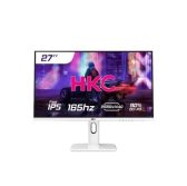 Màn hình gaming HKC MG27T3Q | 27 inch, QHD, IPS, 165Hz, 1ms, 400 nits, trắng