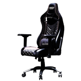 Ghế Gaming SPEED Golden | Chân xoay, màu đen