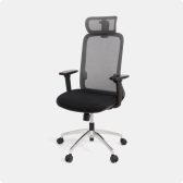 Ghế công thái học HyperWork Cloud Chair OC03 | Xám bạc
