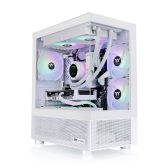 Thùng máy Case Thermaltake View 170 TG ARGB Snow Micro Chassis - White | Sẵn 3 fan ARGB (CA-1Z4-00M6WN-00)
