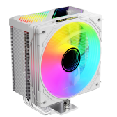 Tản nhiệt khí CPU CoolMoon GT400 ARGB - White | Hiển thị nhiệt độ, hỗ trợ socket 2011